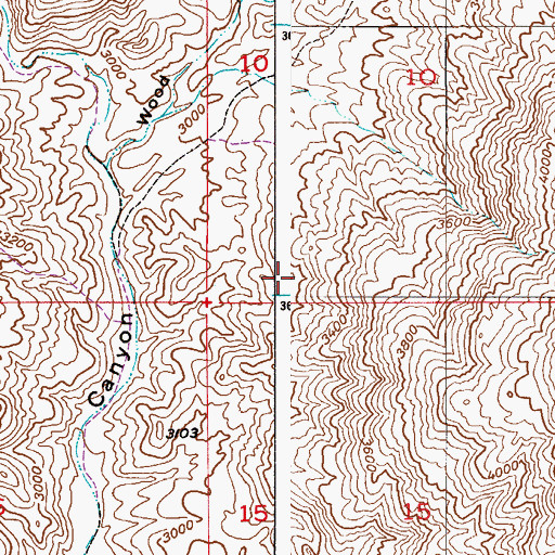 Topographic Map of Cedar Tank, AZ