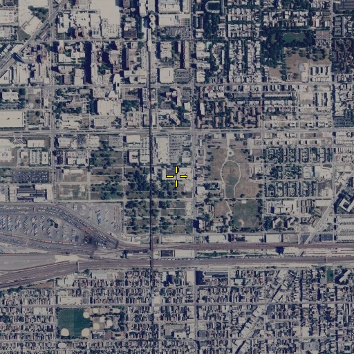 Aerial/Satellite Image of Allen School, IL