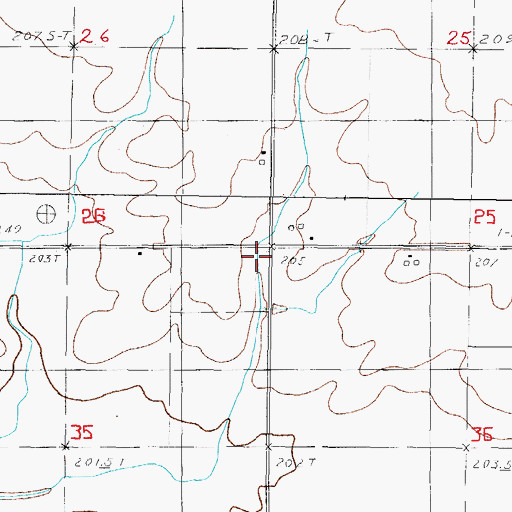 Topographic Map of Antioch School (historical), IL