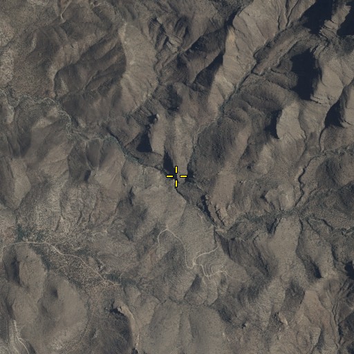 Aerial/Satellite Image of Kanes Spring, AZ