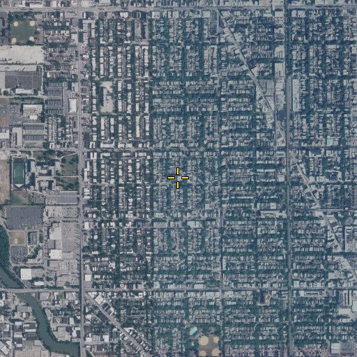 Aerial/Satellite Image of Audubon Elementary School, IL