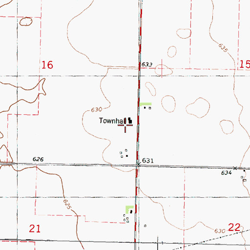 Topographic Map of Austin School (historical), IL