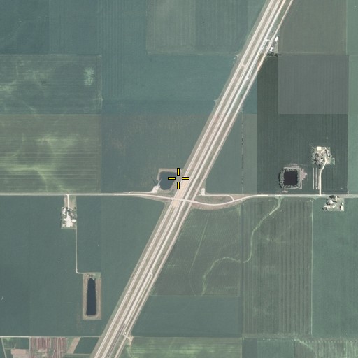 Aerial/Satellite Image of Ballard School (historical), IL