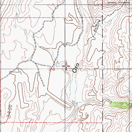 Topographic Map of Lago del Oro, AZ