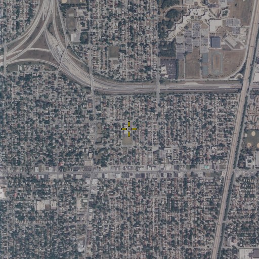 Aerial/Satellite Image of Bennett Elementary School, IL