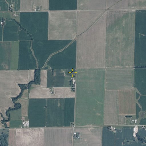 Aerial/Satellite Image of Bethlehem School, IL