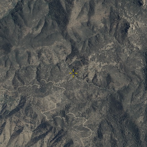 Aerial/Satellite Image of Swede Camp Spring, AZ
