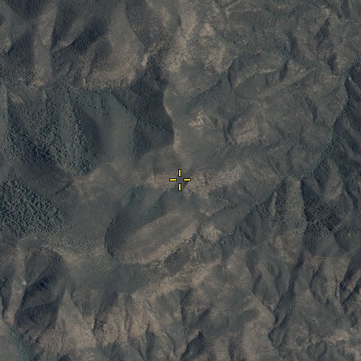 Aerial/Satellite Image of Upper Campaign Spring, AZ