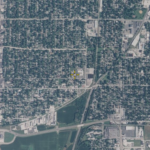 Aerial/Satellite Image of Black Hawk Elementary School, IL