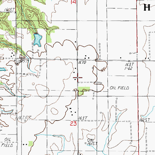 Topographic Map of Brockville School (historical), IL