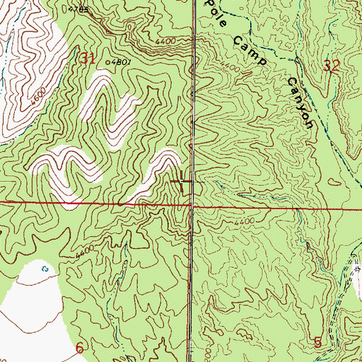 Topographic Map of Big Bug Mountains (historical), AZ