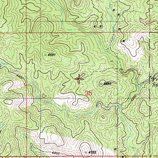 Topographic Map of Akes (historical), AZ