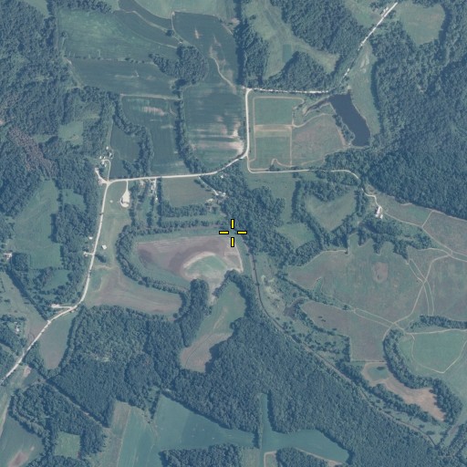 Aerial/Satellite Image of Camp Creek, IL
