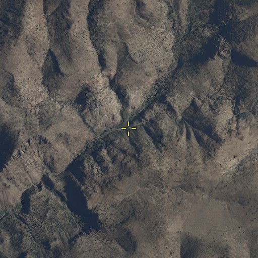 Aerial/Satellite Image of Cave Spring, AZ