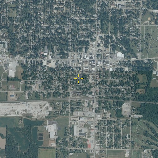 Aerial/Satellite Image of Central School, IL