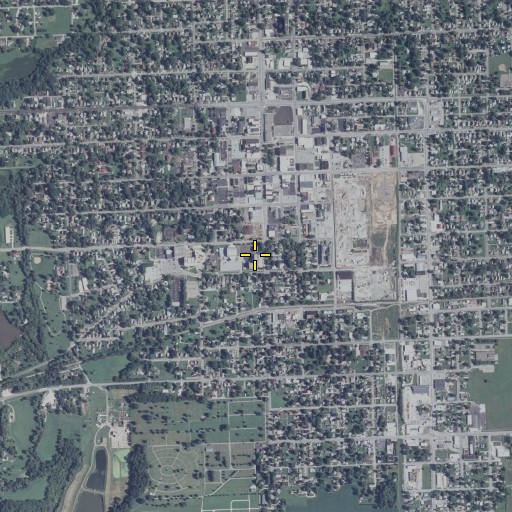 Aerial/Satellite Image of Central Elementary School, IL