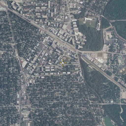 Aerial/Satellite Image of Central Elementary School, IL