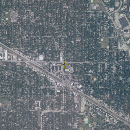 Aerial/Satellite Image of Central School, IL