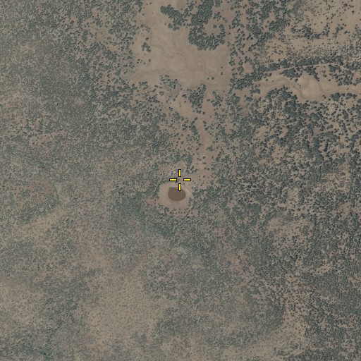 Aerial/Satellite Image of Pine Flat Headquarters, AZ
