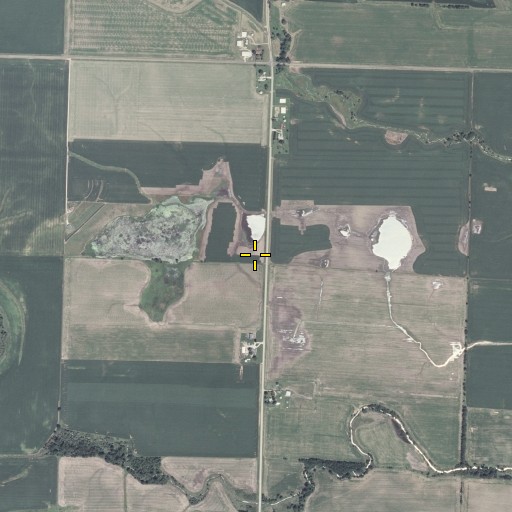 Aerial/Satellite Image of Conover School (historical), IL