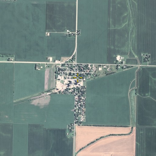 Aerial/Satellite Image of Cooksville, IL
