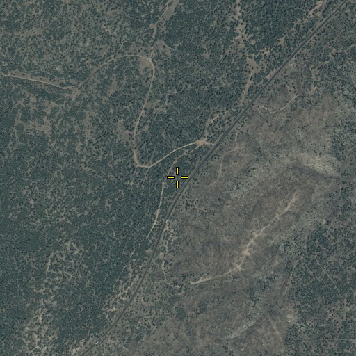 Aerial/Satellite Image of Brookbank Tank, AZ