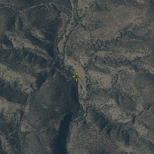Aerial/Satellite Image of Cherry Creek Spring, AZ
