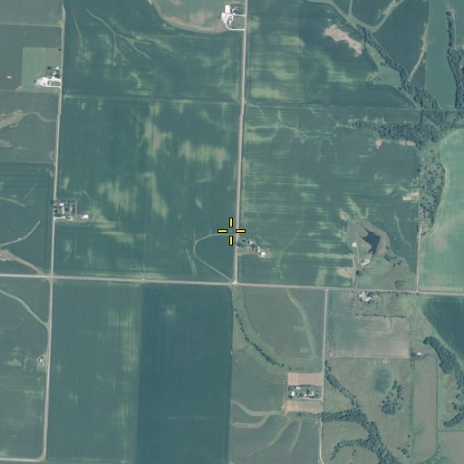 Aerial/Satellite Image of Cox School (historical), IL