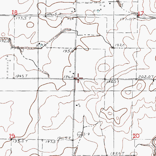 Topographic Map of Day School (historical), IL
