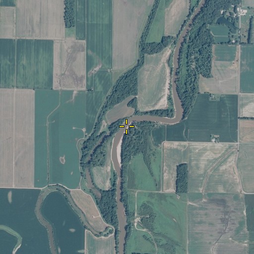 Aerial/Satellite Image of Dead River, IL