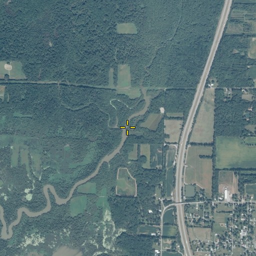 Aerial/Satellite Image of Dodds Creek, IL