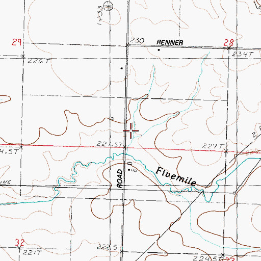 Topographic Map of Duis School (historical), IL