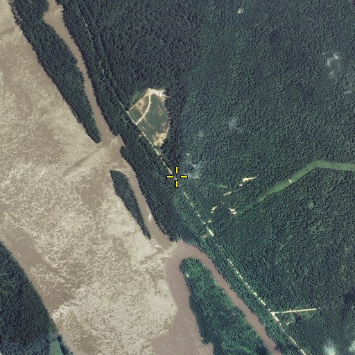Aerial/Satellite Image of Dynamite Hollow, IL