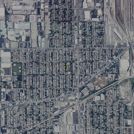 Aerial/Satellite Image of Edwards High School, IL