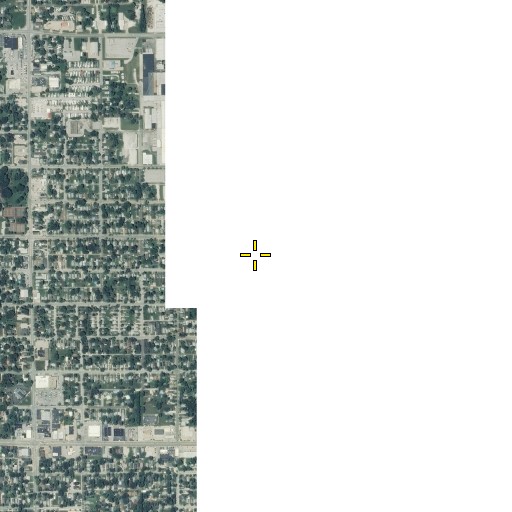 Aerial/Satellite Image of Ellington Elementary School, IL
