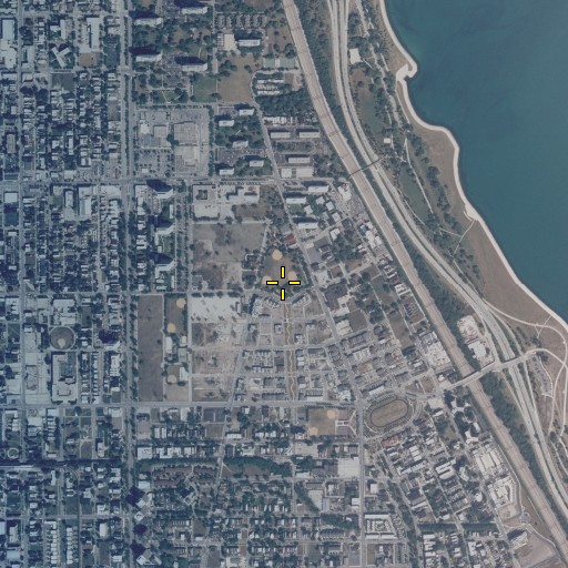 Aerial/Satellite Image of Ellis Park, IL