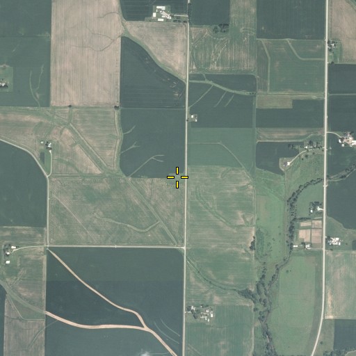 Aerial/Satellite Image of Elm Grove Cemetery, IL