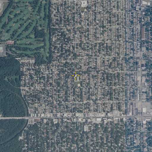 Aerial/Satellite Image of Elm Middle School, IL