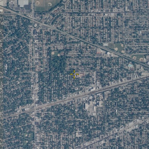 Aerial/Satellite Image of Emerson Elementary School, IL
