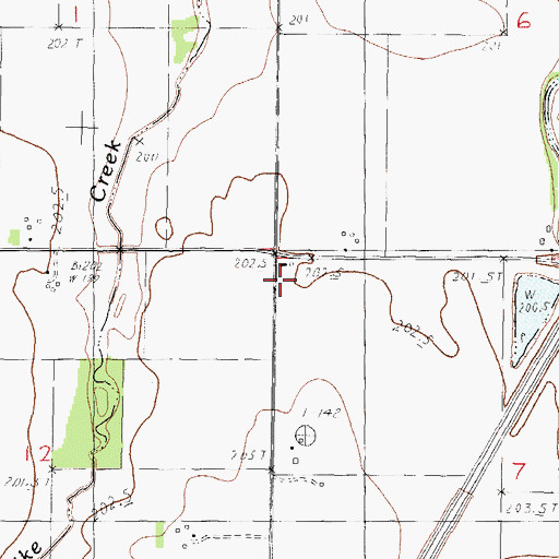 Topographic Map of Eppards Point Church (historical), IL