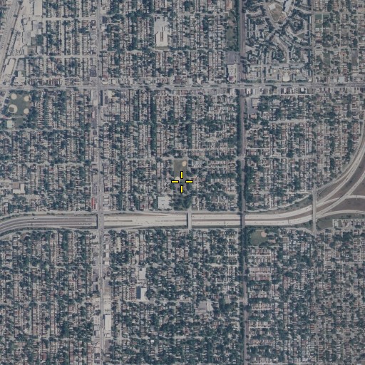Aerial/Satellite Image of Euclid Park, IL