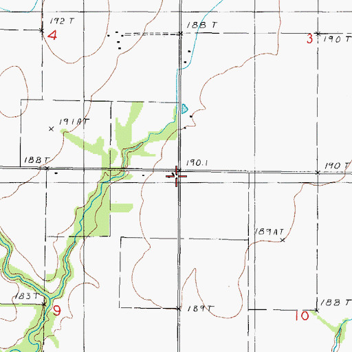 Topographic Map of Fair Play School (historical), IL