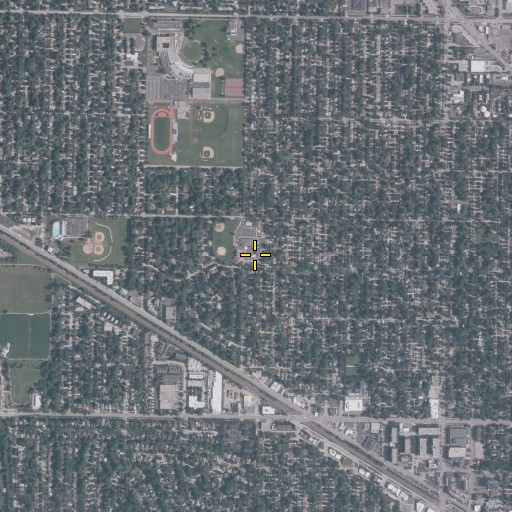 Aerial/Satellite Image of Fairview Elementary School, IL