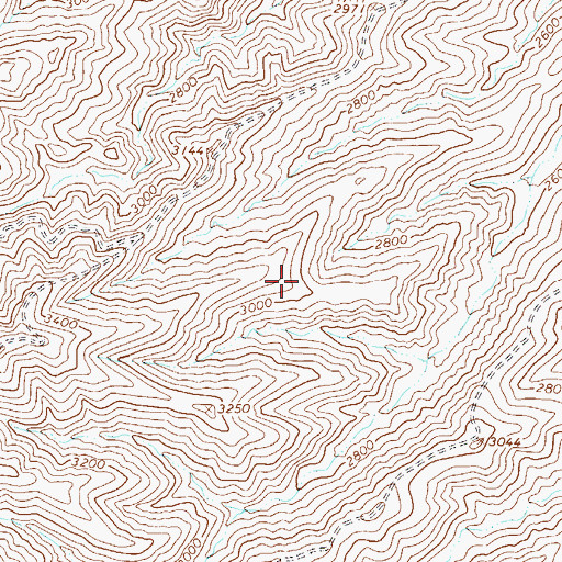 Topographic Map of Three Bar Wildlife Enclosure, AZ