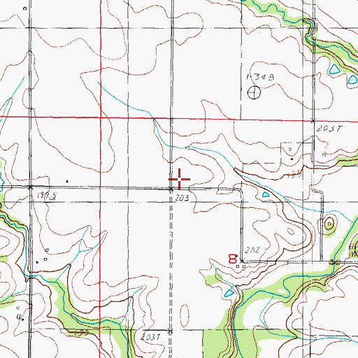 Topographic Map of Forest View School (historical), IL