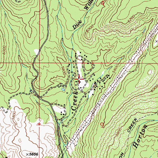 Topographic Map of Tonto Estate, AZ