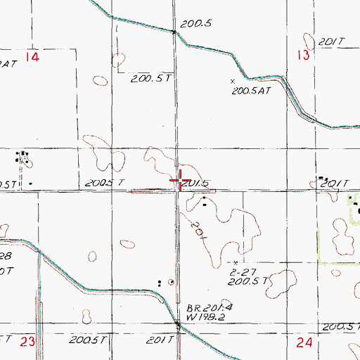 Topographic Map of Gallahue School (historical), IL