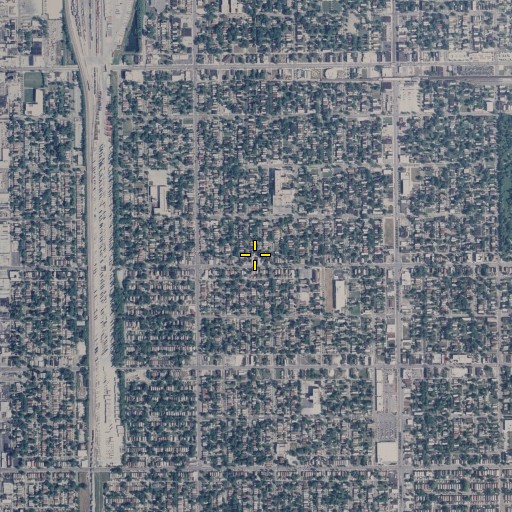 Aerial/Satellite Image of Golgotha School, IL