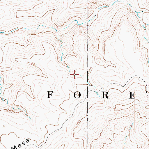 Topographic Map of Rock Tank Spring, AZ