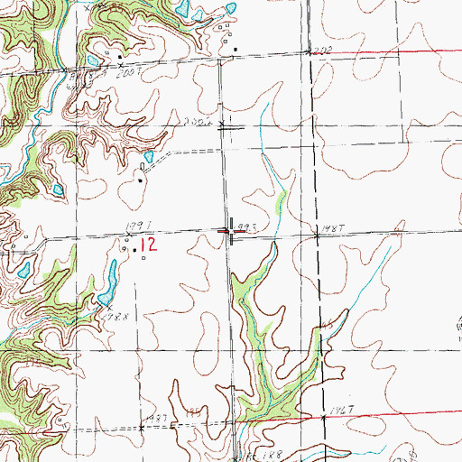 Topographic Map of Goshen School (historical), IL